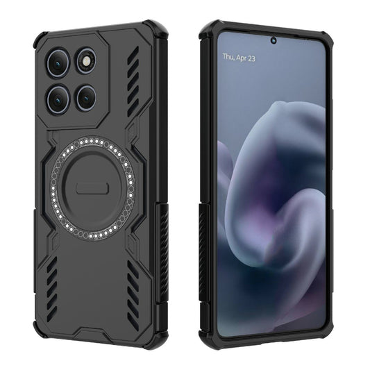 MagSafe pouzdro pro Motorola Moto G86 Power, Techsuit, ArmorMag, černé