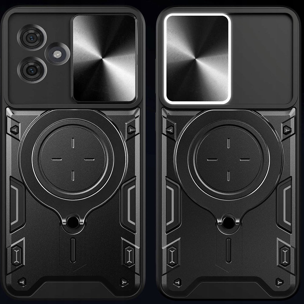 Pouzdro pro Motorola Moto G86 Power, Techsuit, CamGuard Pro, Černé