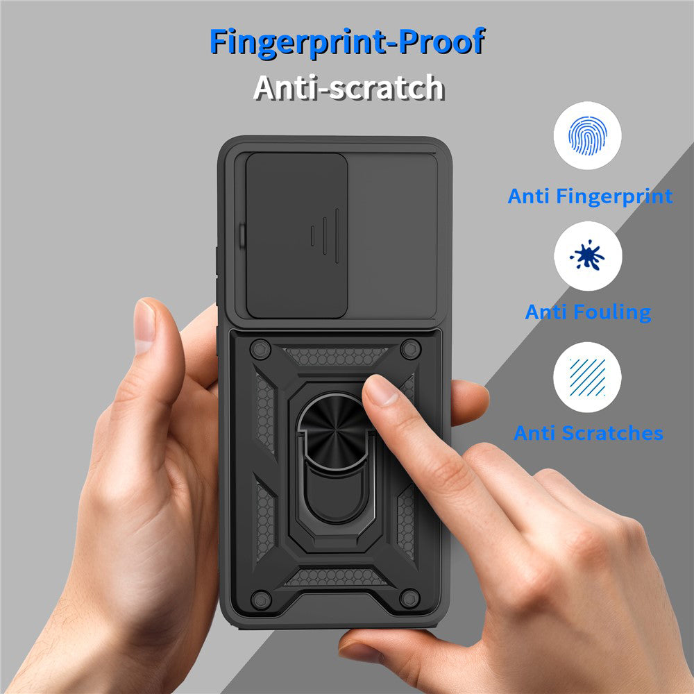 Case for Motorola Moto G86 Power, Techsuit, CamShield, Black