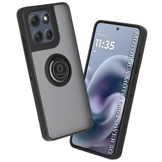 Pouzdro pro Motorola Moto G86 Power, Techsuit, Glinth, Černé