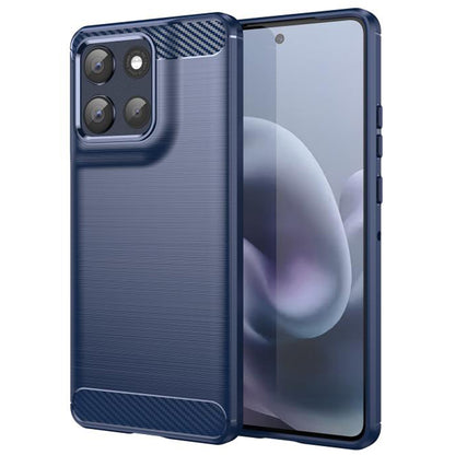 Pouzdro pro Motorola Moto G86, Techsuit, Carbon, Modré