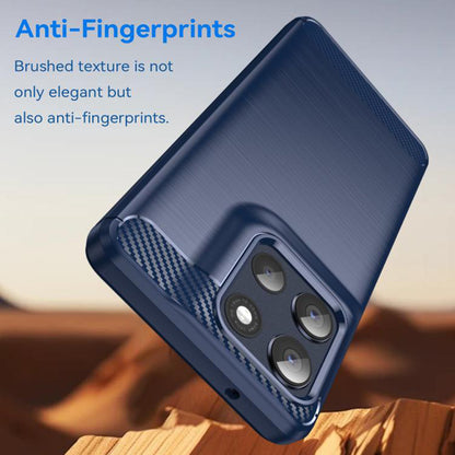 Pouzdro pro Motorola Moto G86, Techsuit, Carbon, Modré