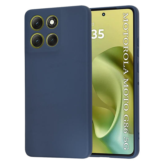 Pouzdro pro Motorola Moto G86, Techsuit, SoftFlex, Tmavě modrá