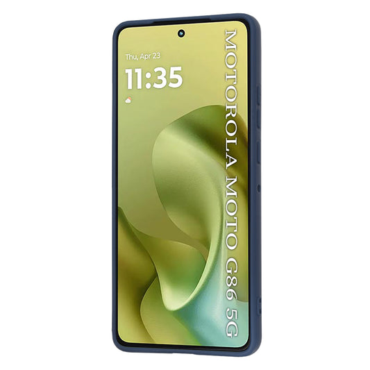 Pouzdro pro Motorola Moto G86, Techsuit, SoftFlex, Tmavě modrá
