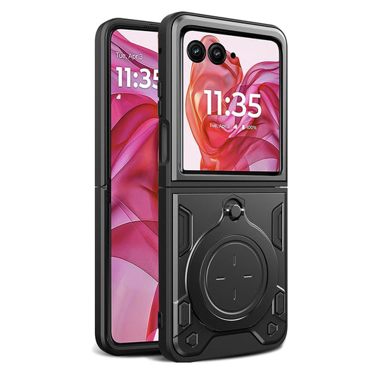 Pouzdro pro Motorola Razr 50 Ultra, Techsuit, CamGuard Pro, Černé