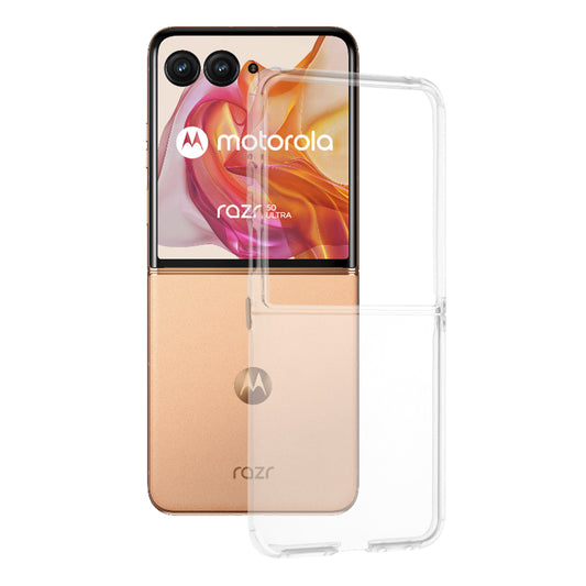 Pouzdro pro Motorola Razr 50 Ultra, Techsuit, Průhledné, Transparentní