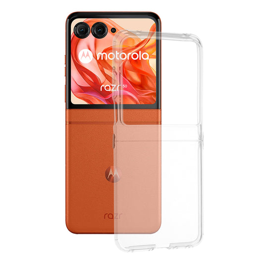 Pouzdro pro Motorola Razr 60 / Razr 50, Techsuit, Průhledné, Transparentní