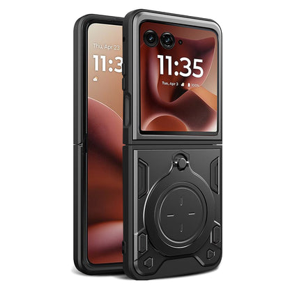 Pouzdro pro Motorola Razr 60 Ultra, Techsuit, CamGuard Pro, Černé