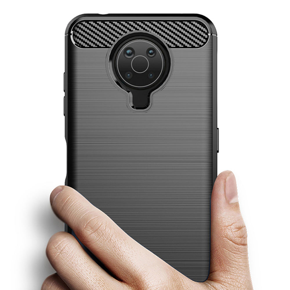 Pouzdro pro Nokia G10 / G20, Techsuit, Carbon, Černé