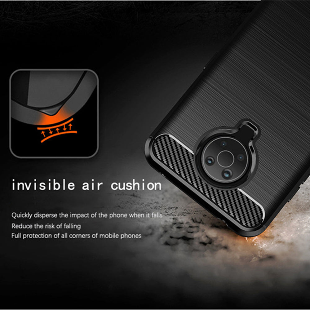 Pouzdro pro Nokia G10 / G20, Techsuit, Carbon, Černé