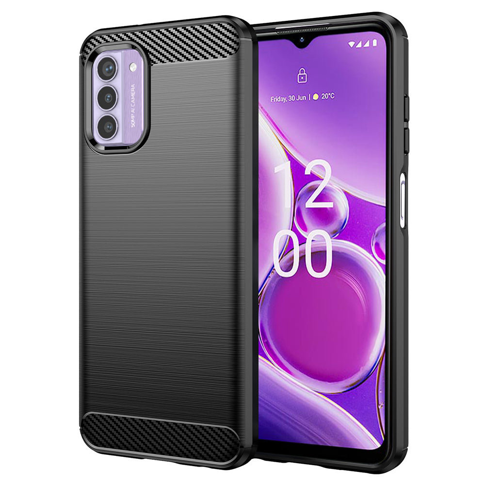 Pouzdro pro Nokia G42, Techsuit, Carbon, Černé