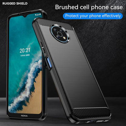 Pouzdro pro Nokia G50, Techsuit, Carbon, Černé