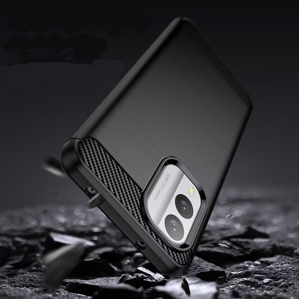 Case for Nokia X30, Techsuit, Carbon, Black