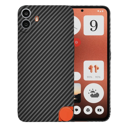 Pouzdro pro Nothing CMF Phone 1, Techsuit, Carbonite FiberShell, černé