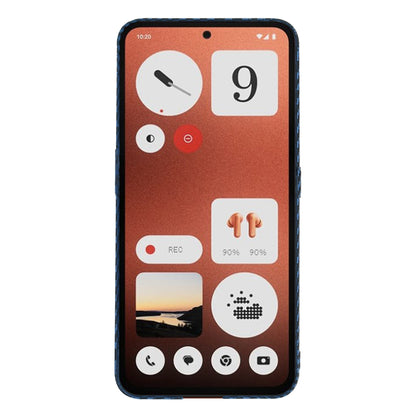 Pouzdro pro Nothing CMF Phone 1, Techsuit, Carbonite FiberShell, Tyrkysové