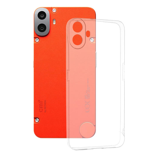 Pouzdro pro Nothing CMF Phone 1, Techsuit, průhledné, transparentní