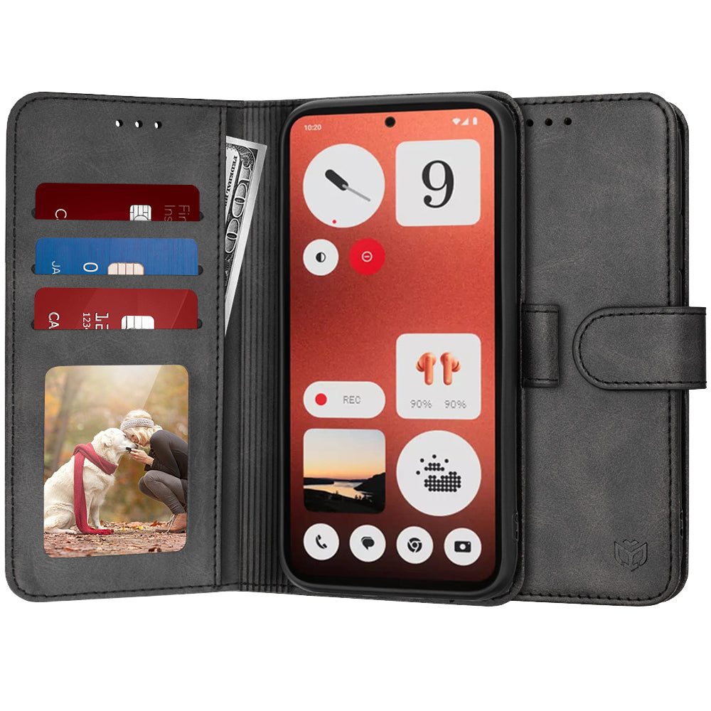 Pouzdro pro Nothing CMF Phone 1, Techsuit, Diary Book, černé