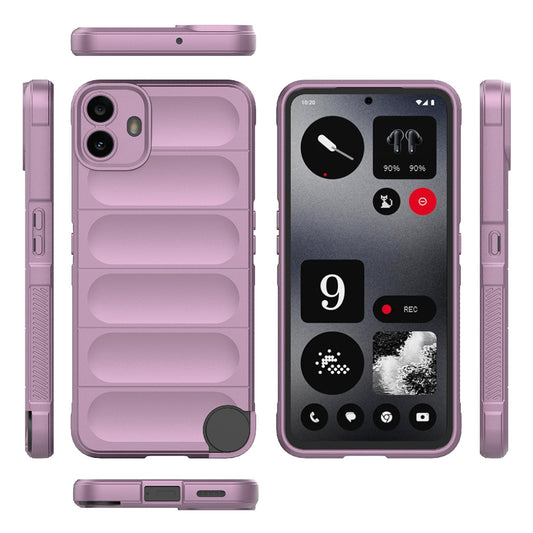Pouzdro pro Nothing CMF Phone 1, Techsuit, Magic Shield, fialové