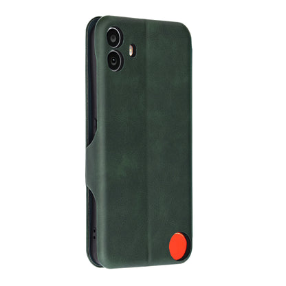 Pouzdro pro Nothing CMF Phone 1, Techsuit, Safe Wallet Plus, Zelené