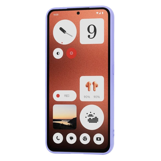 Pouzdro pro Nothing CMF Phone 1, Techsuit, SoftFlex, Světle fialové