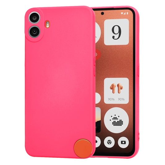 Pouzdro pro Nothing CMF Phone 1, Techsuit, SoftFlex, Tmavě růžové