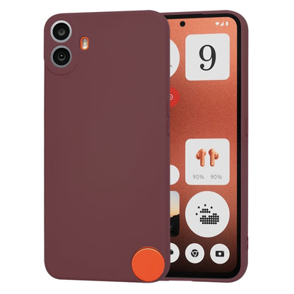 Pouzdro pro Nothing CMF Phone 1, Techsuit, SoftFlex, Bordó