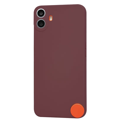 Pouzdro pro Nothing CMF Phone 1, Techsuit, SoftFlex, Bordó