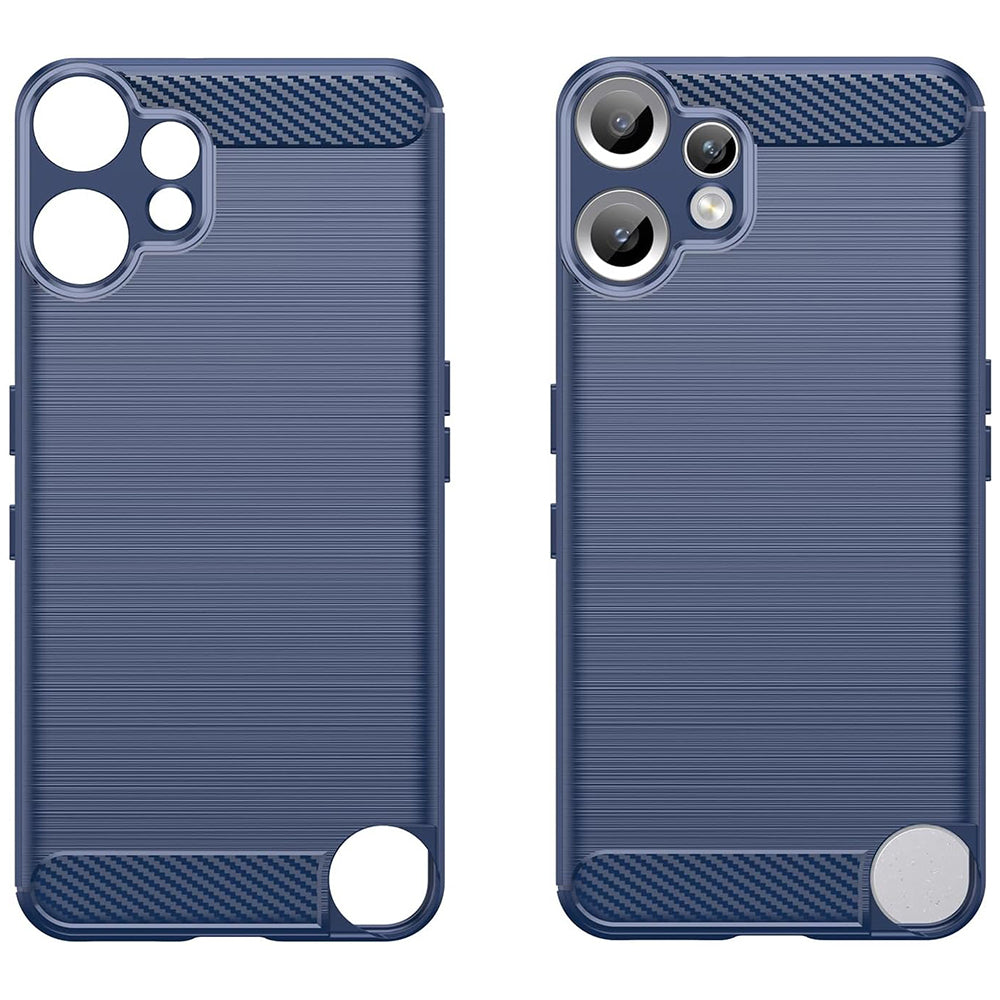 Pouzdro pro Nothing CMF Phone 2 Pro, Techsuit, Carbon, Modrá