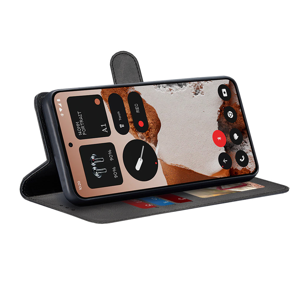 Pouzdro pro Nothing CMF Phone 2 Pro, Techsuit, Diary Book, černé