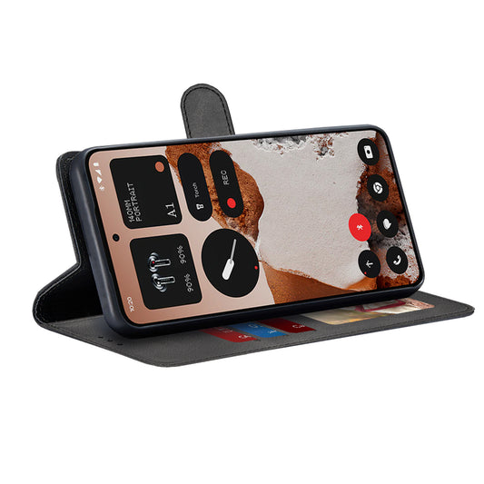 Pouzdro pro Nothing CMF Phone 2 Pro, Techsuit, Diary Book, černé