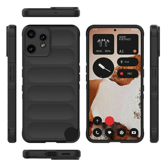 Pouzdro pro Nothing CMF Phone 2 Pro, Techsuit, Magic Shield, Černé