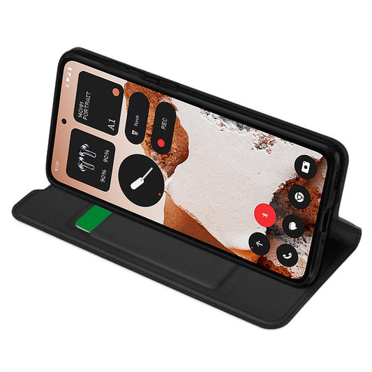 Pouzdro pro Nothing CMF Phone 2 Pro, Techsuit, Magskin Book, Černé
