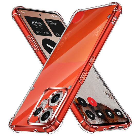 Pouzdro pro Nothing CMF Phone 2 Pro, Techsuit, nárazuvzdorné průhledné, transparentní