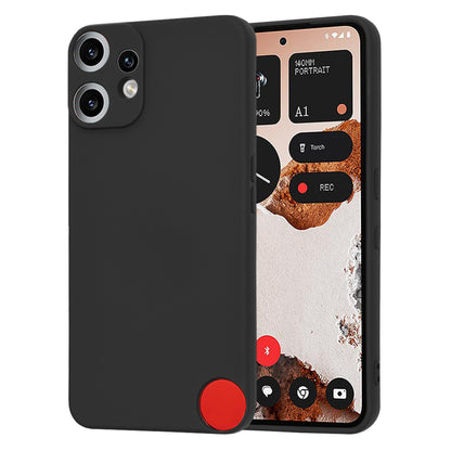 Pouzdro pro Nothing CMF Phone 2 Pro, Techsuit, SoftFlex, Černé