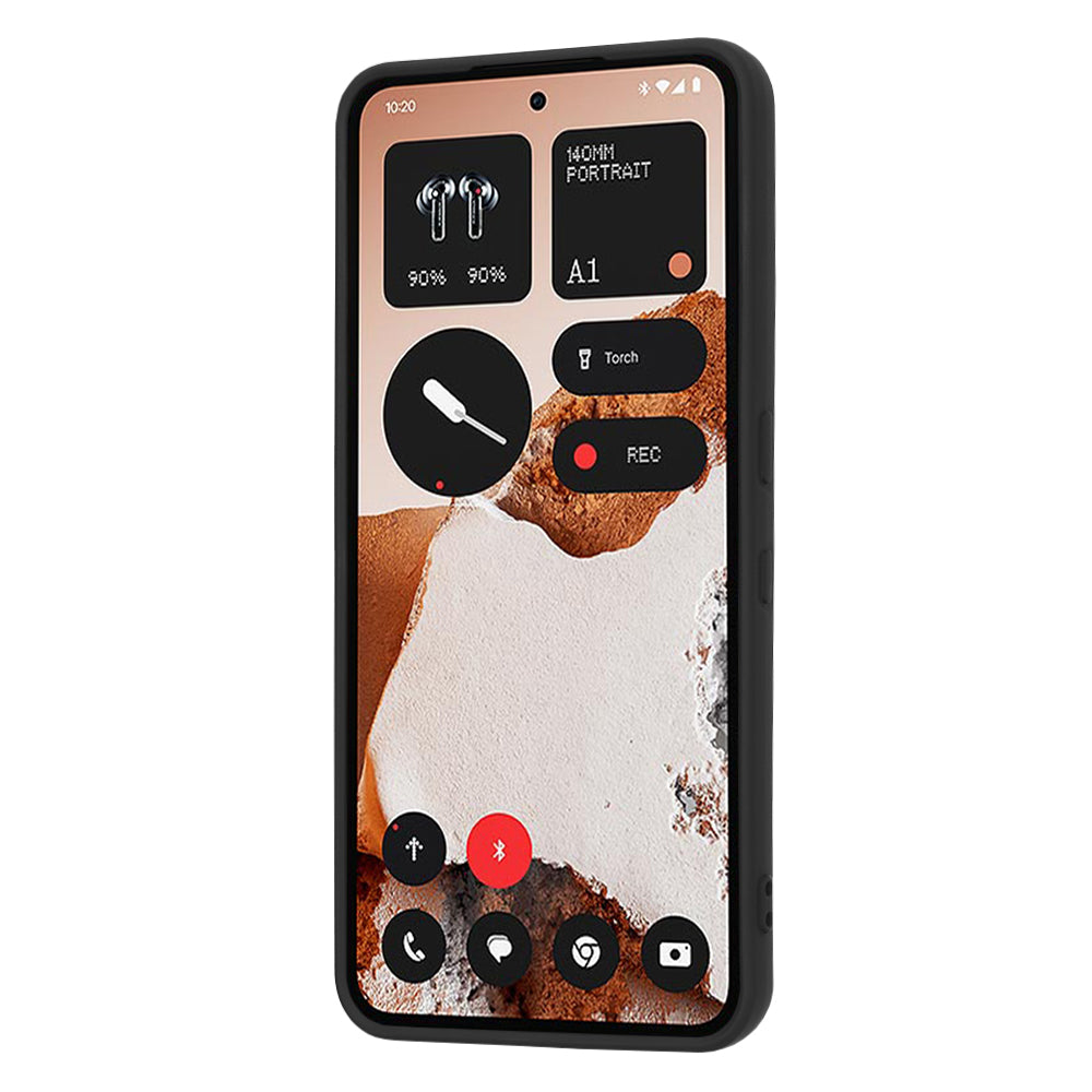 Pouzdro pro Nothing CMF Phone 2 Pro, Techsuit, SoftFlex, Černé