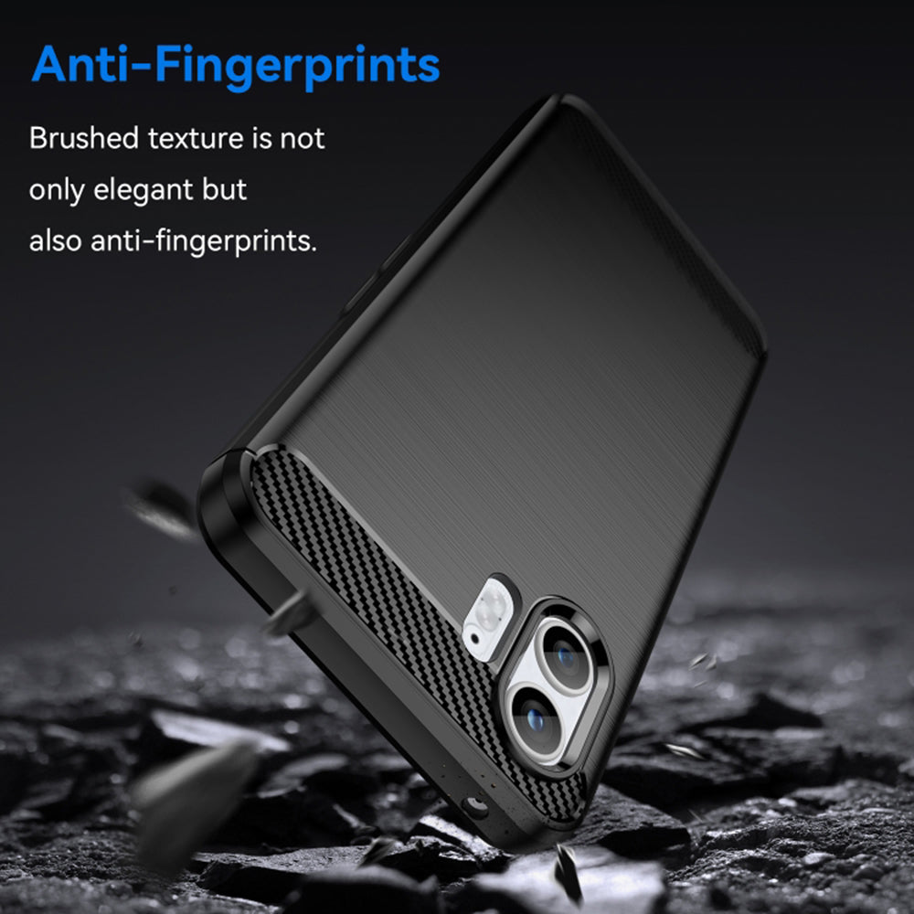 Pouzdro pro Nothing Phone (2), Techsuit, Carbon, Černé