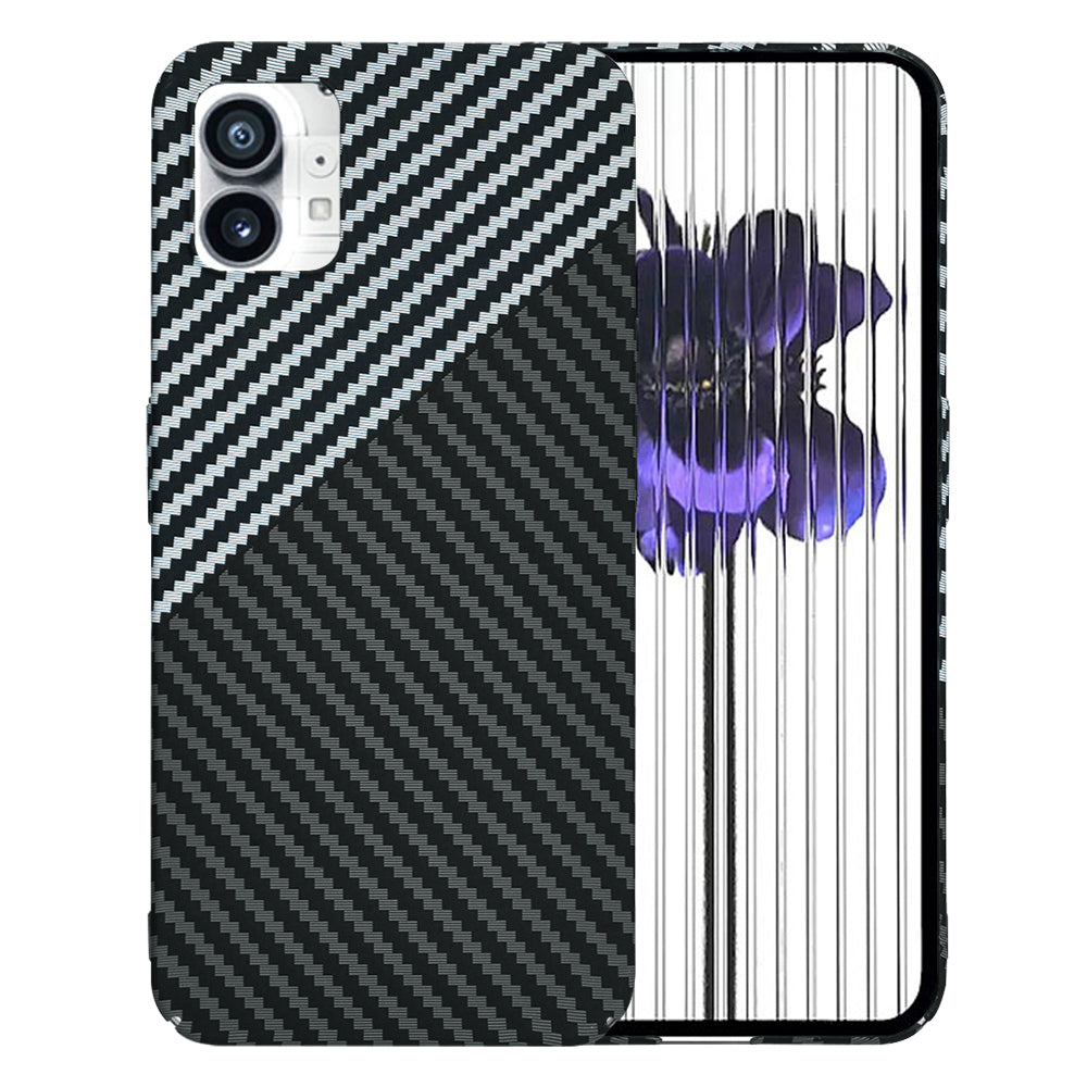 Pouzdro pro Nothing Phone (1), Techsuit, Carbonite FiberShell, Černá Šedá