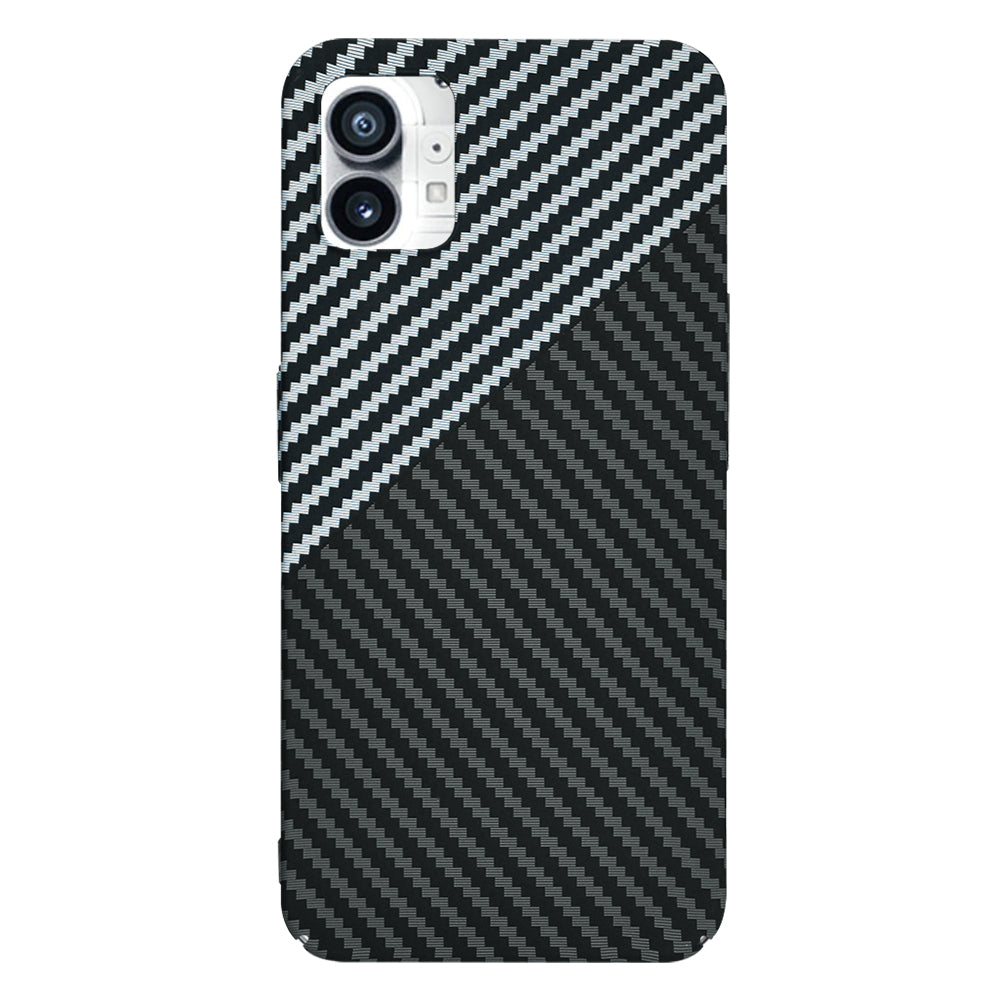Pouzdro pro Nothing Phone (1), Techsuit, Carbonite FiberShell, Černá Šedá