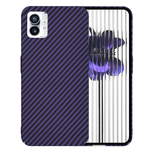 Pouzdro pro Nothing Phone (1), Techsuit, Carbonite FiberShell, Fialové