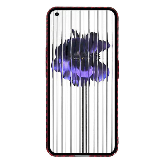 Pouzdro pro Nothing Phone (1), Techsuit, Carbonite FiberShell, Červené
