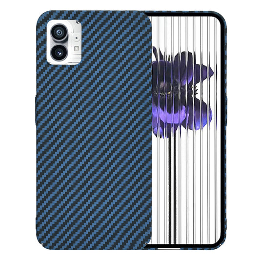Pouzdro pro Nothing Phone (1), Techsuit, Carbonite FiberShell, Tyrkysové