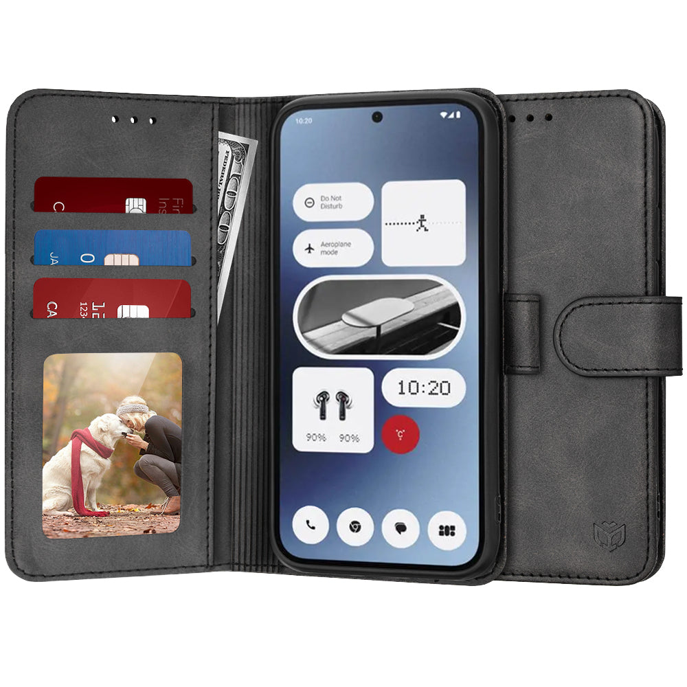 Pouzdro pro Nothing Phone (2a) Plus / Phone (2a), Techsuit, Diary Book, Černá