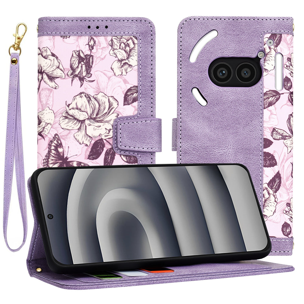 Pouzdro pro Nothing Phone (2a) Plus / Phone (2a), Techsuit, FlipCraft, Fialové