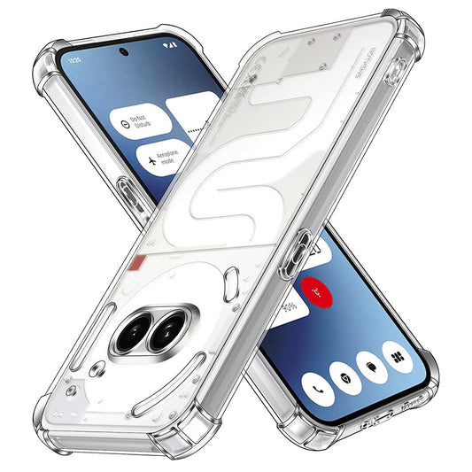 Pouzdro pro Nothing Phone (2a) Plus / Phone (2a), Techsuit, nárazuvzdorné průhledné, transparentní