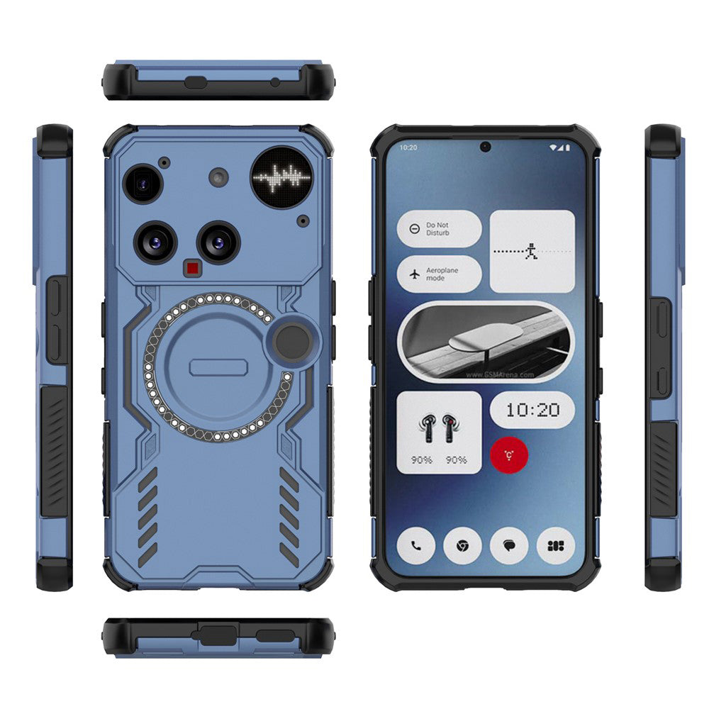 MagSafe pouzdro pro Nothing Phone (3), Techsuit, ArmorMag, modré