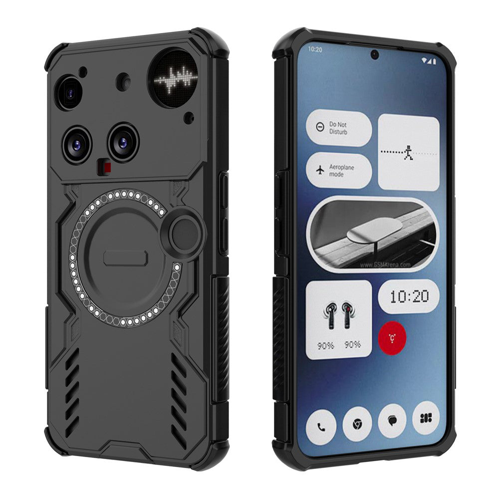 MagSafe pouzdro pro Nothing Phone (3), Techsuit, ArmorMag, černé