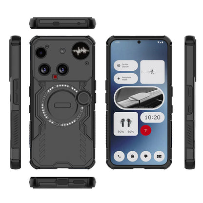 MagSafe pouzdro pro Nothing Phone (3), Techsuit, ArmorMag, černé