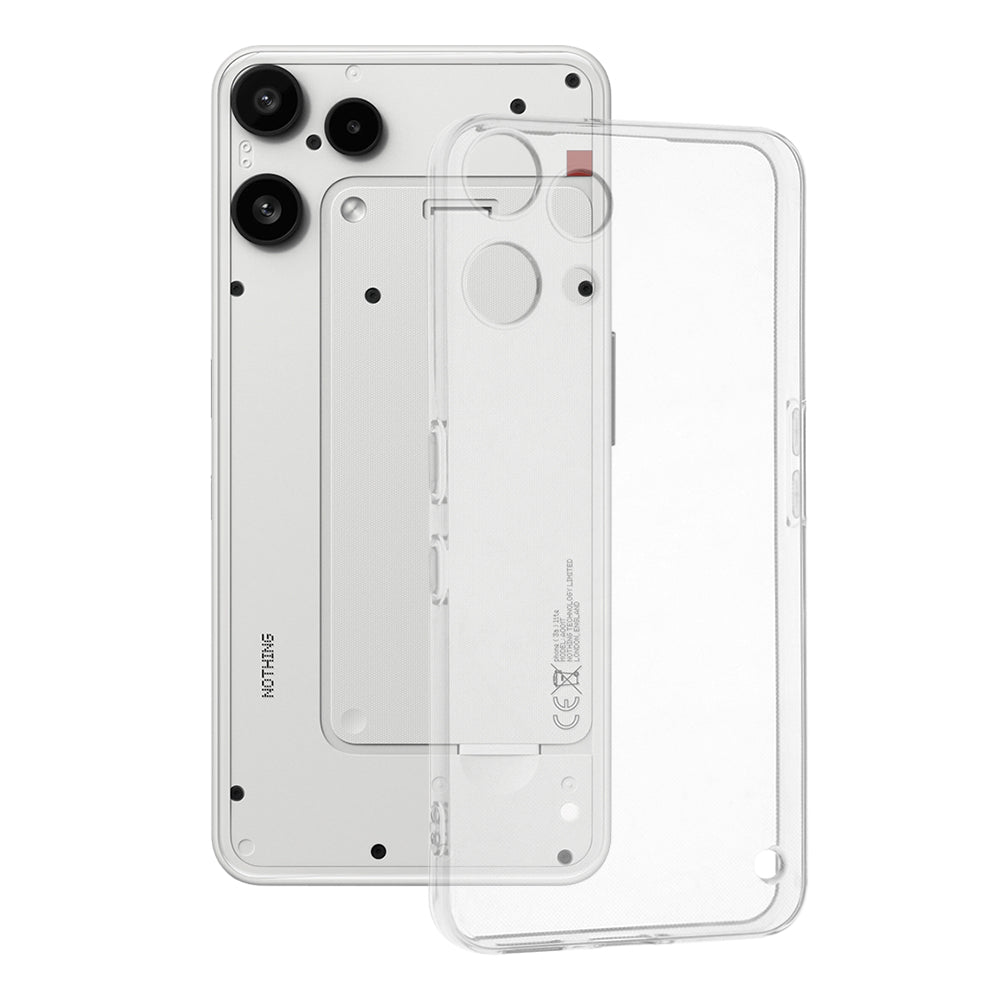 Pouzdro pro Nothing Phone (3a) Lite, Techsuit, Clear, Transparent