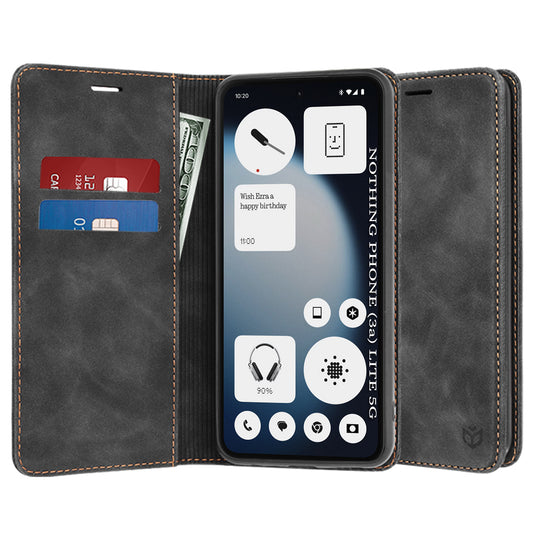 Pouzdro pro Nothing Phone (3a) Lite, Techsuit, Confy, Černá