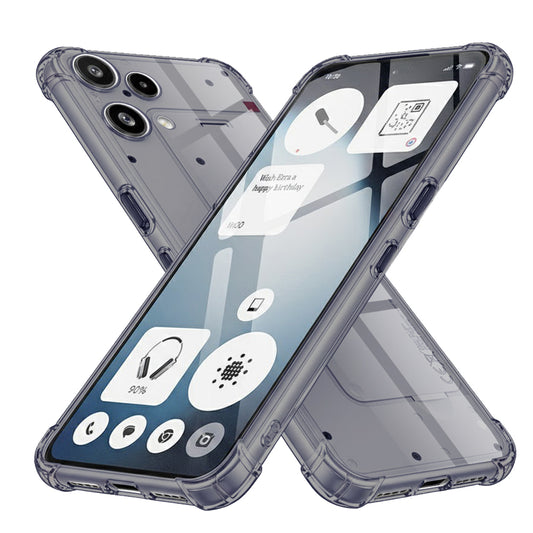 Pouzdro pro Nothing Phone (3a) Lite, Techsuit, Shockproof Clear, Černá
